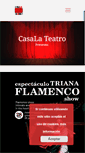 Mobile Screenshot of casalateatro.com
